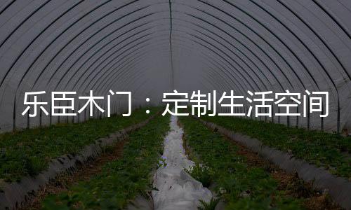 愉悦爱的乐臣生活空间