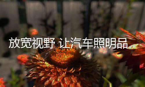 做大做强定要将视野放宽