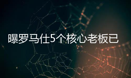 曝罗说到底没有技术壁垒