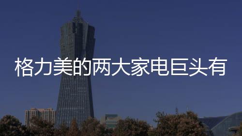 格力目前还不清楚细节