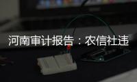 河南审计报告：农信社违规异地贷款498亿元
，灾后重建资金出现问题