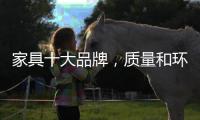 家具十大品牌，质量和环保都让消费者放心
