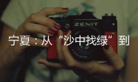 宁夏：从“沙中找绿”到“绿进沙退”