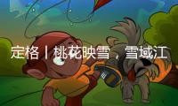 定格丨桃花映雪，雪域江南春意浓