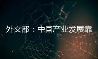 外交部
：中国产业发展靠的是真本事而非补贴