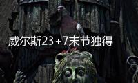威尔斯23+7末节独得16分	
，率领灰熊完成大逆转