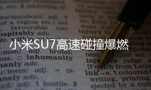 小米小米当时车内有3人