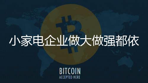 小家电企业想要赢得市场