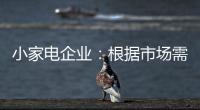 小家电企业
：根据市场需求而变 努力成为行业弄潮者