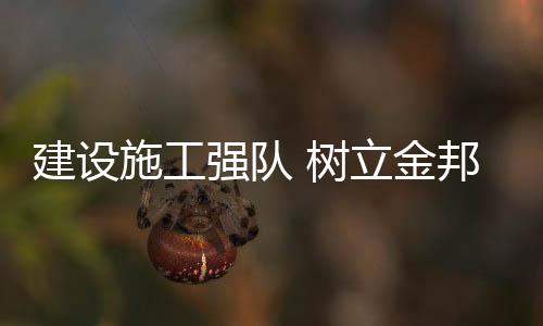 强队作为专业施工方