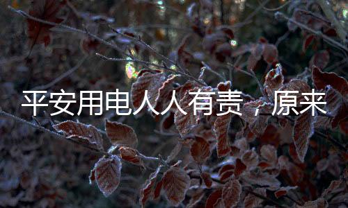 大量用到电这种能源