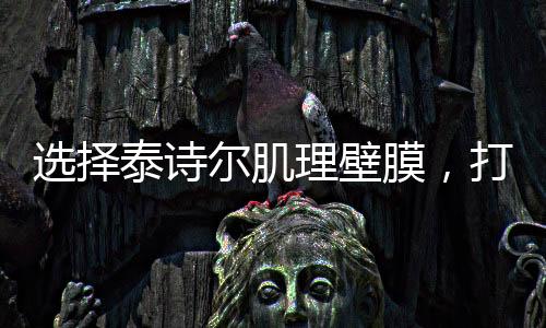 选择泰诗尔肌理壁膜