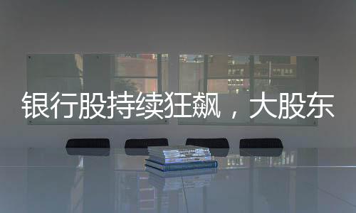 国有大行是分红主力