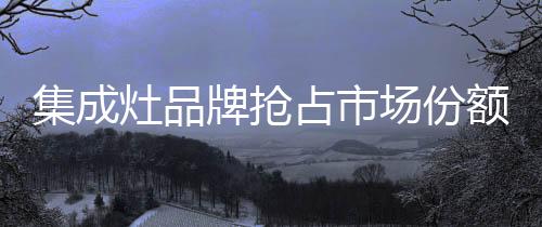 尤其是集成在各盛大节日