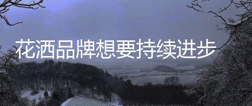 构建健全的花洒服务网络