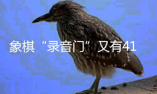 对象棋运动发展造成严重损害