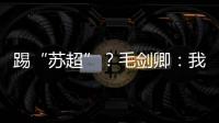 踢“苏超”
？毛剑卿：我祖籍泰州，需要我的话就让领队联系我