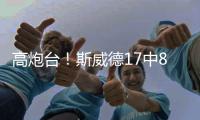 高炮台！斯威德17中8砍全场最高21分10板 三分9中4