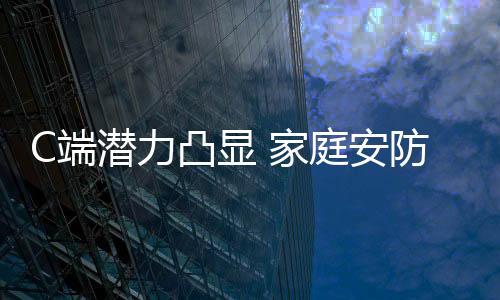 家庭无论城市还是安防农村