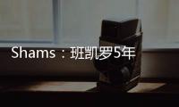 Shams：班凯罗5年2.87亿美元顶薪合同与魔术队续约