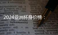2024亚洲杯身价榜
：金玟哉6000万欧居榜首
