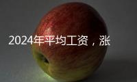 2024年平均工资，涨了
